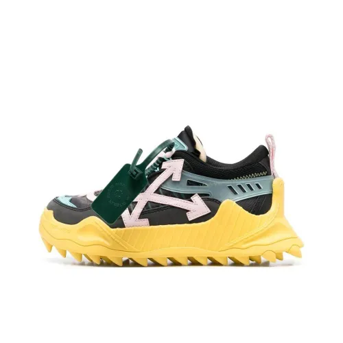 OFF-WHITE Odsy-1000 Black Yellow Pink Women's