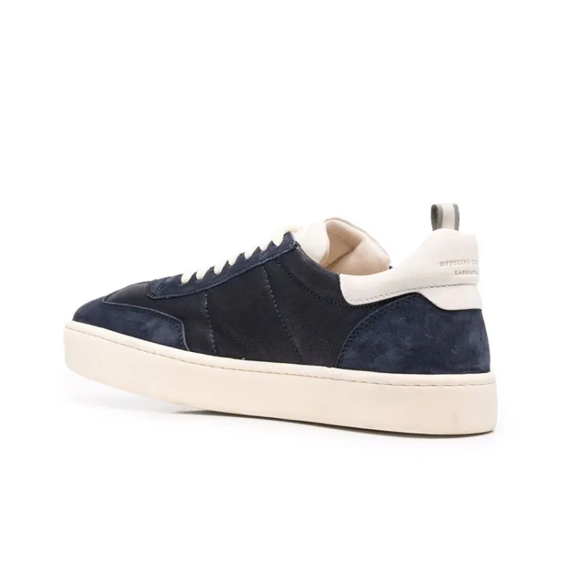 Officine Creative Low-Top Skateboard Shoes Men's Blue-4
