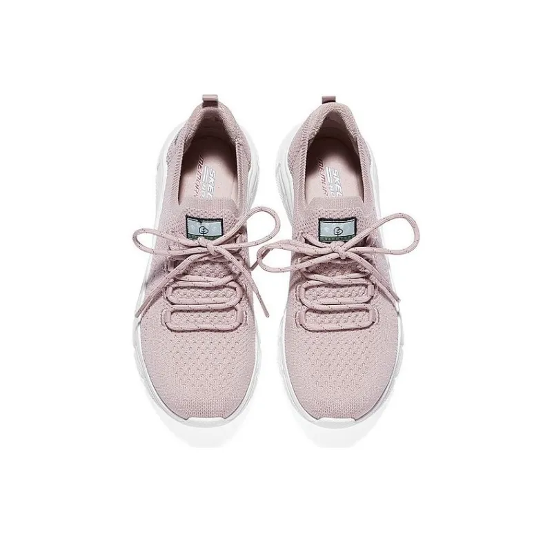 Skechers BOBS B FLEX Color Connect Cushioned Slip Resistant Low Top Running Shoes Women's Pink-3