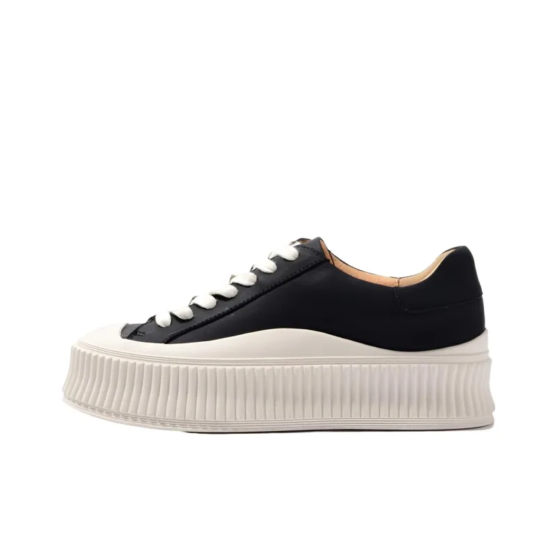 STEVE MADDEN Skateboard Shoes Women's Low-Top Black-0