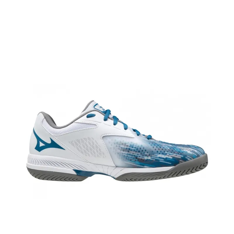 Mizuno Wave Exceed Tour 4 Ac Cushioning Anti-Slip And Wear-Resistant Low-Top Tennis Shoes Blue White-1