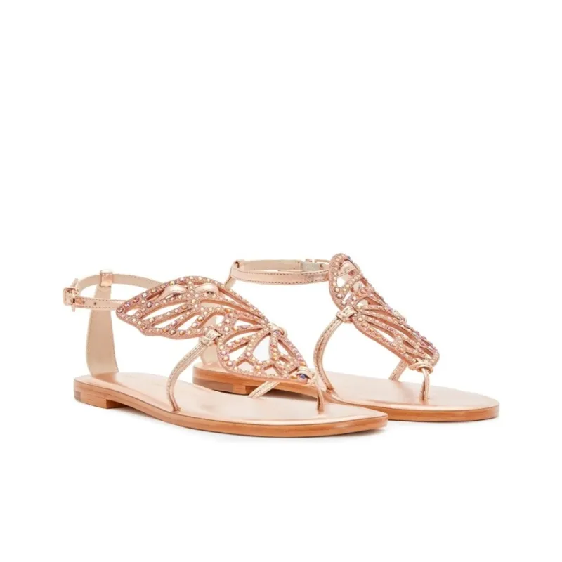 Sophia Webster Butterfly Strap Sandals Women's Light Pink-2