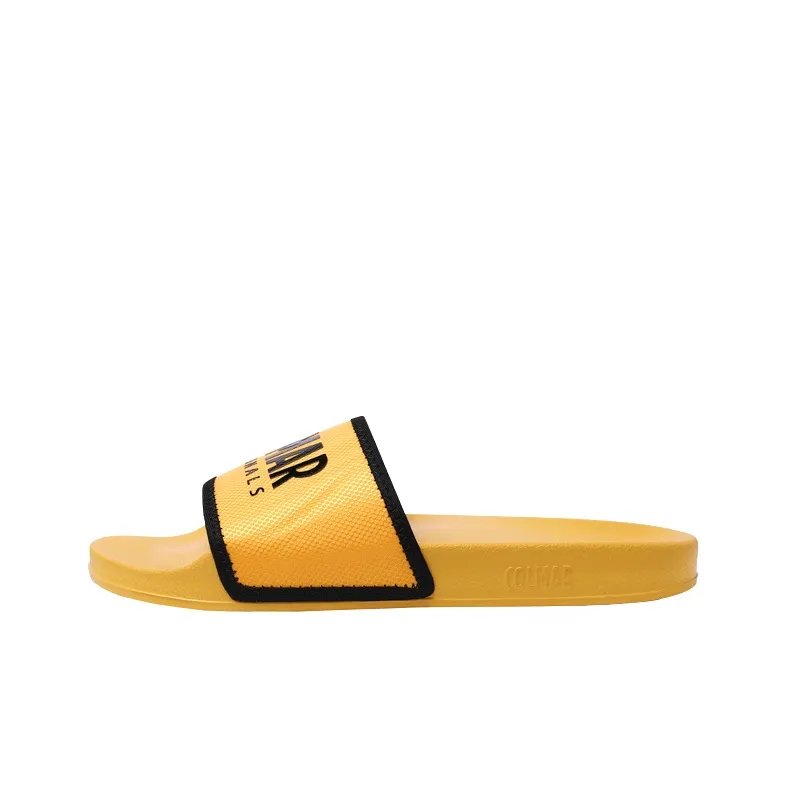 COLMAR Corma Casual Vacation Comfortable Versatile EVE Lightweight Soft Sole Slide Slippers Men's Yellow-0