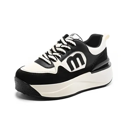 EXULL Q Casual Shoes Women's Low-Top Black