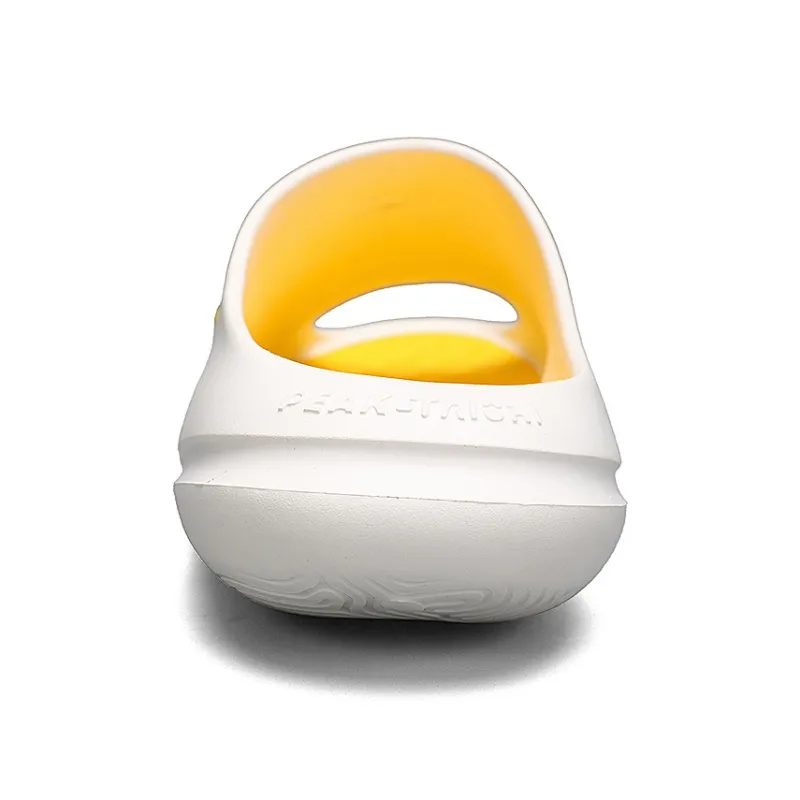 PEAK Very Small Fat Drag Slide Slippers Men White-4