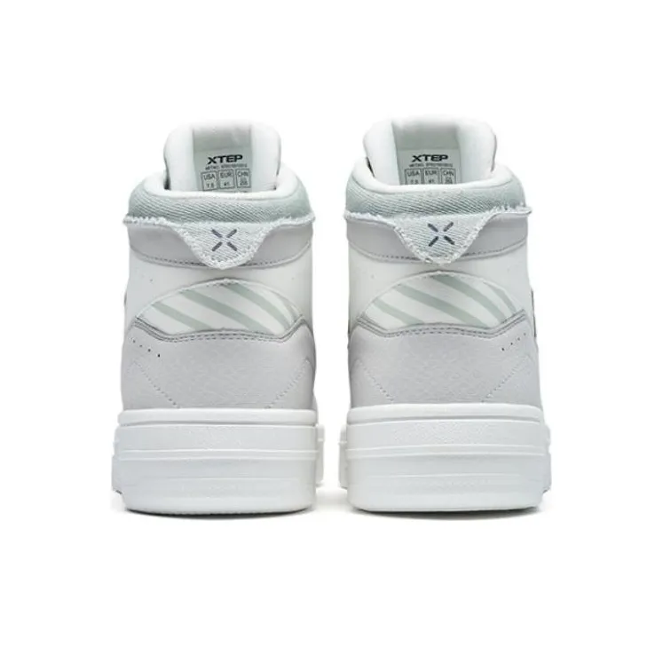 XTEP Off White Skateboard Shoes Men's Truo Gray-2