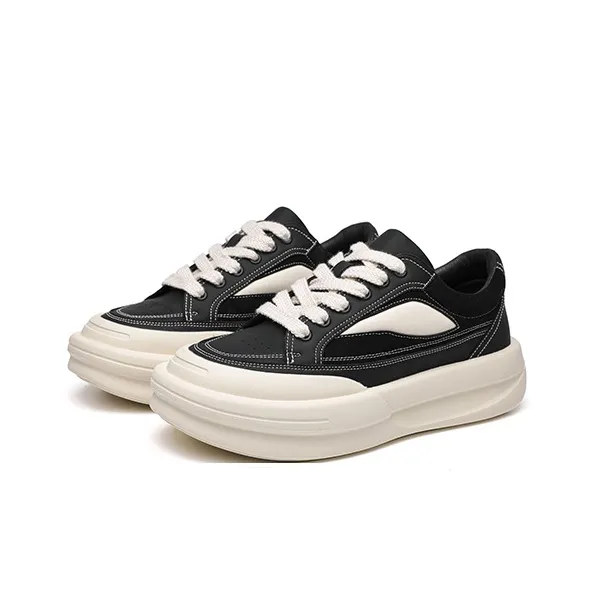 Journey Of Inspiration Low Top Skateboard Shoes Unisex Black-1