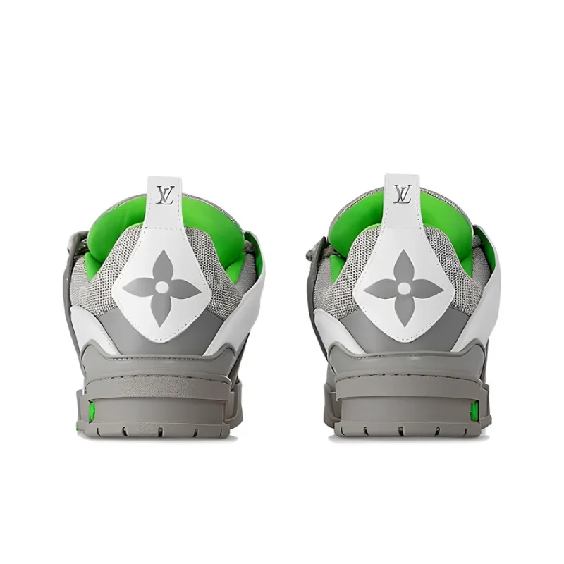 LOUIS VUITTON Lv Skate Sneaker Grey Green-3