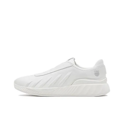 KSWISS Cushioned Slip Resistant Low Top Casual Shoes Men's White