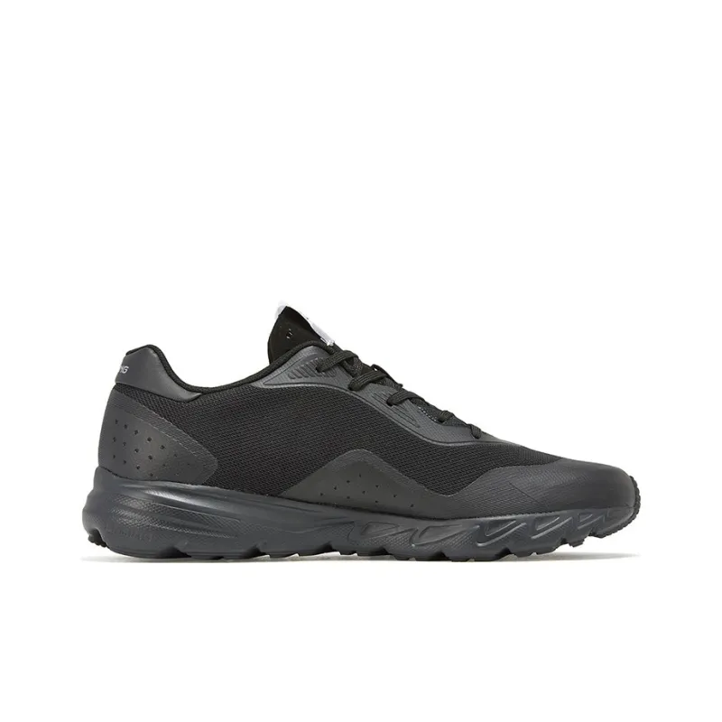 LiNing Cushioning Breathable Lightweight Low-Top Running Shoes Men's Black-1
