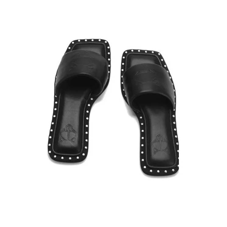 Naked Wolfe Slip-Resistant Slide Slippers Women's Black-2