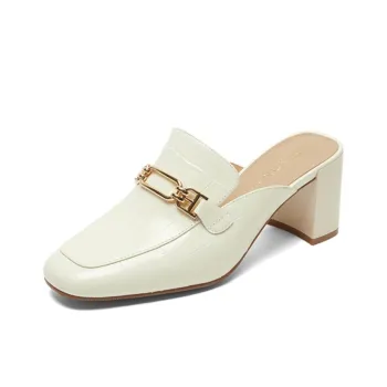 PT'SON Closed Toe Slippers 6.5cm Women's