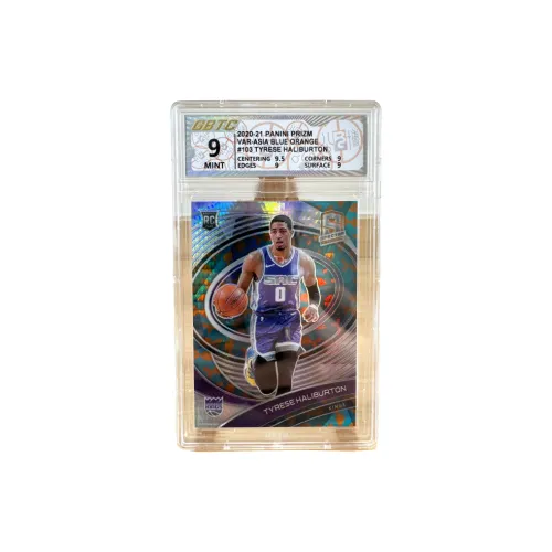 PANINI 20 21 Panini Spectrum Tyrese Haliburton 13/49 Refringence GBTC Grading  9 Graded Cards 1 Pc