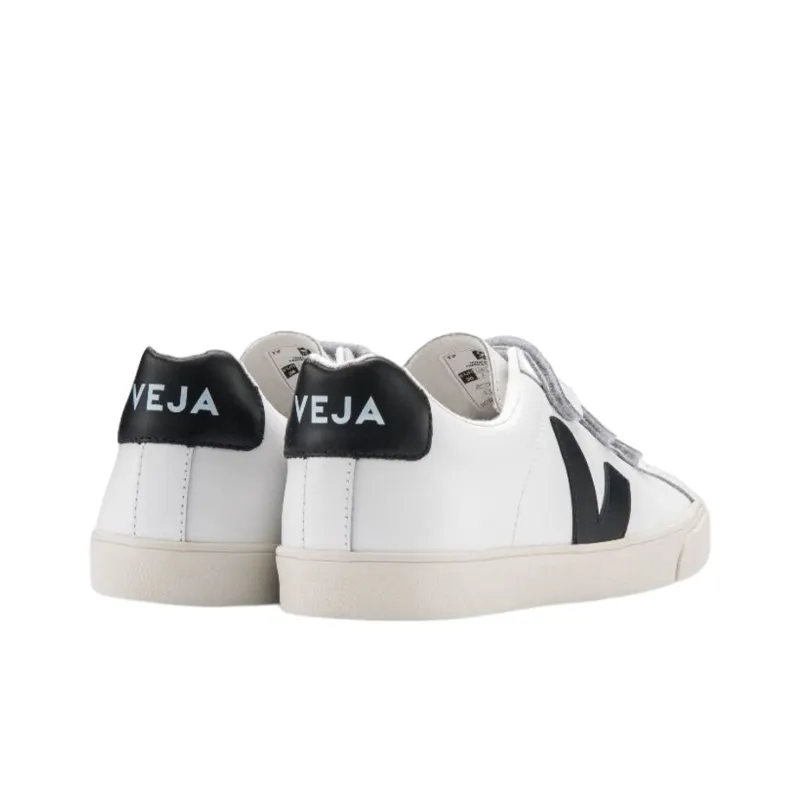 VEJA Esplar 3 Lock Velcro 'White Black'-4