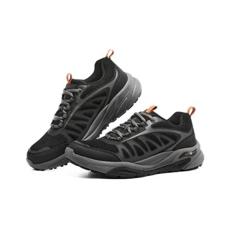 Skechers Arch Fit Anti Slip Wear Resistant Low Top Casual Shoes Men's Black-2