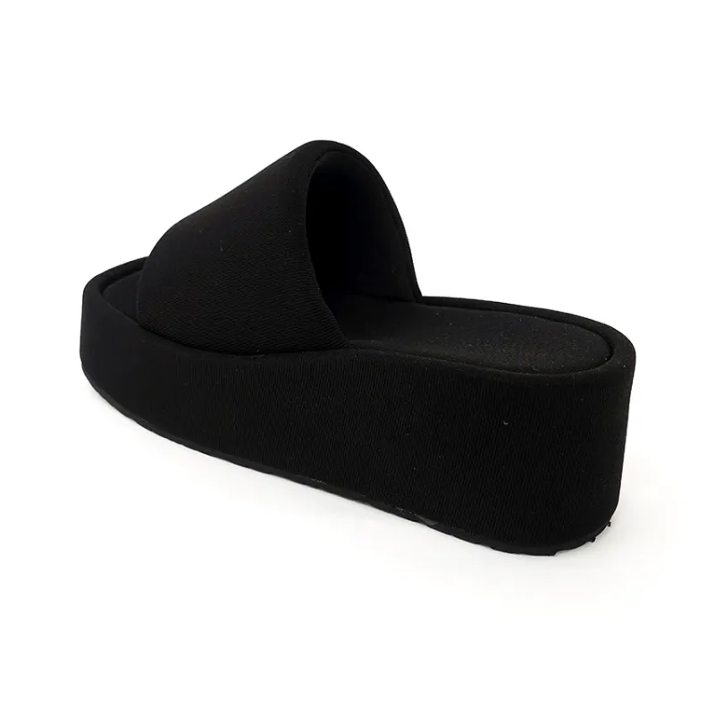 IN&IN Slide Slippers Women's Black/Blue-3