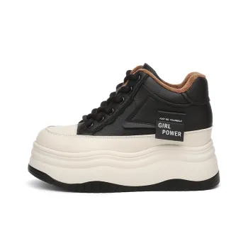 DAPHNE Height Increasing Thermal High Top Skateboard Shoes 4.5cm Women's