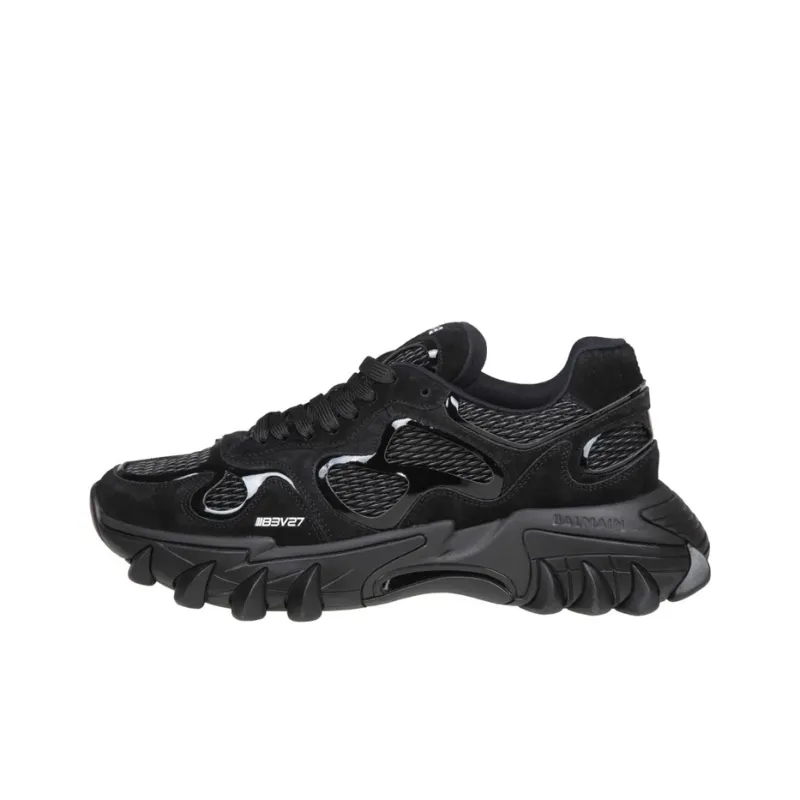 BALMAIN Low Top Sports Lifestyle Casual Shoes Men's Black-0