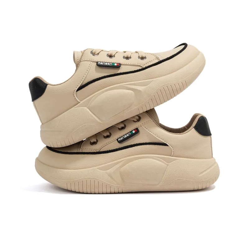 Humanism 1986 Thermal Height Increasing Lightweight Low Top Casual Shoes Women's-17