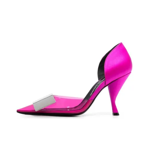 SERGIO ROSSI Buckle-detail 95mm Pumps