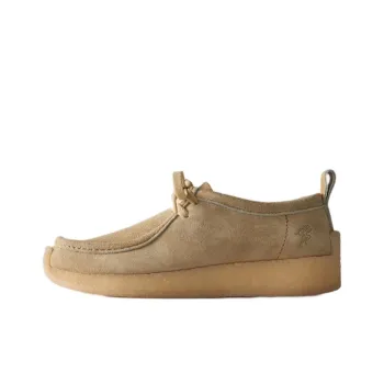 Ronnie Fieg x Clarks Rossendale Cushioned Slip-Resistant Low-Top Sports Casual Shoes Men's Maple