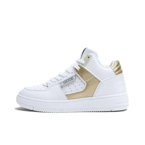 VERSACE JEANS Skateboard Shoes Women's Low-Top White