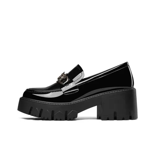 BOSSSUNWEN Loafers Women's Black