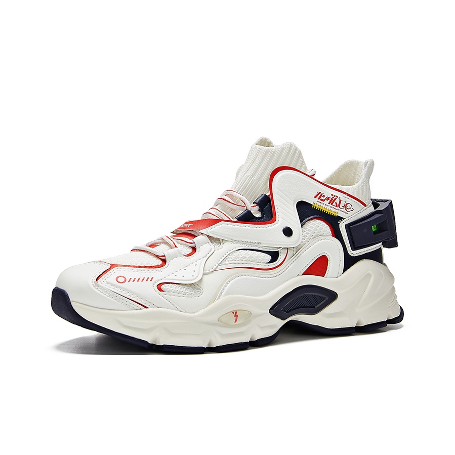 361° Casual Shoes Men Low-Top White Blue - Cheap Rcj Jordan