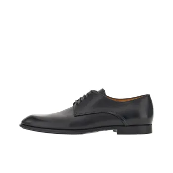 FERRAGAMO Lace up Leather Derby Shoes