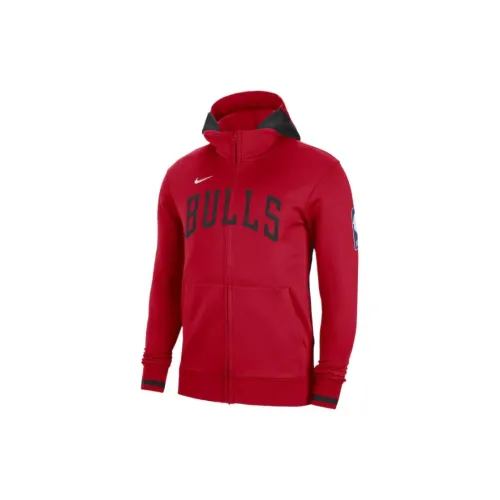 Nike X NBA Chicago Bulls Sweatshirts Men Red