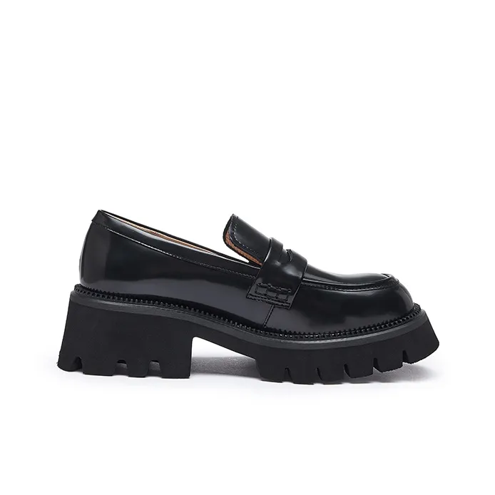 CAMEL Loafers Women's Black/Brown-1