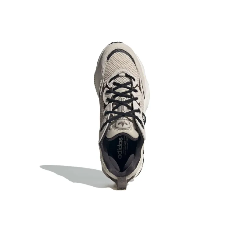 Adidas Originals Ozweego Wear Resistant Low Top Chunky Sneakers Unisex Beige Brown-3