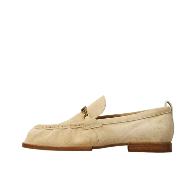 TOD'S Logo Plaque Slip On Loafers Women's-0