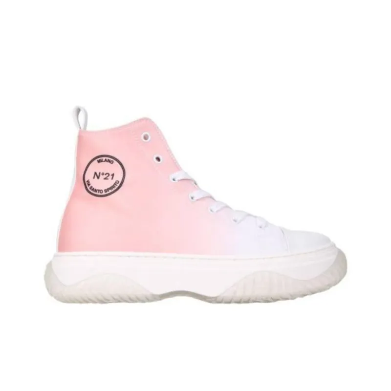 N°21 Stylish Skateboarding Shoes Women's Pink-1