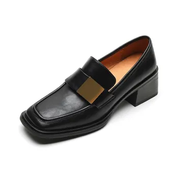 F·LOVES·f Loafers 6cm Women's Black