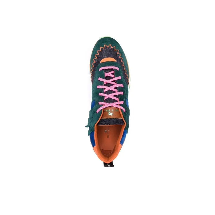 ETRO Wear Resistant Low Top Casual Shoes Men's Multicolor-4