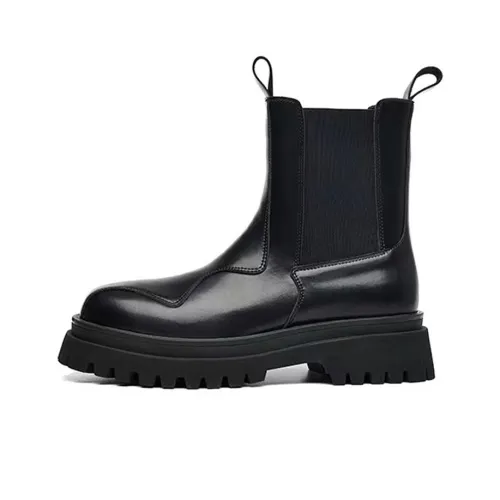 WILLIAM FOX&SONS Chelsea Boots Men Black