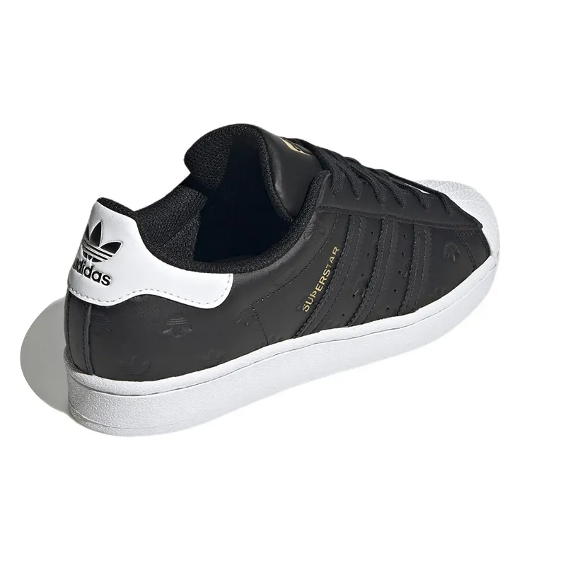 Adidas Superstar All Over Trefoil Black White Women's-3