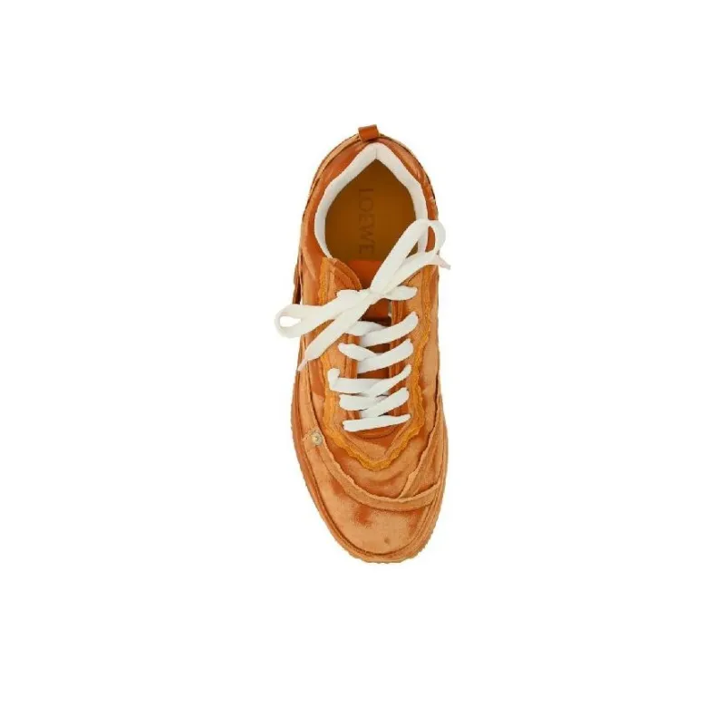 LOEWE Deconstructed Low Top Stylish Skateboarding Shoes Men's Brown-3