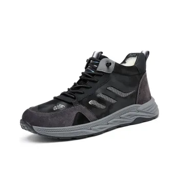 ZUWUDONG Mid Top Casual Shoes Men's Black