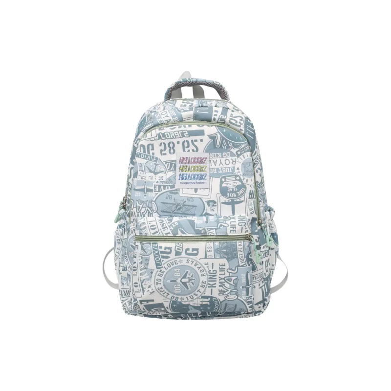 BAODIDAISHU Nylon Backpack Regular Unisex Multicolor-5