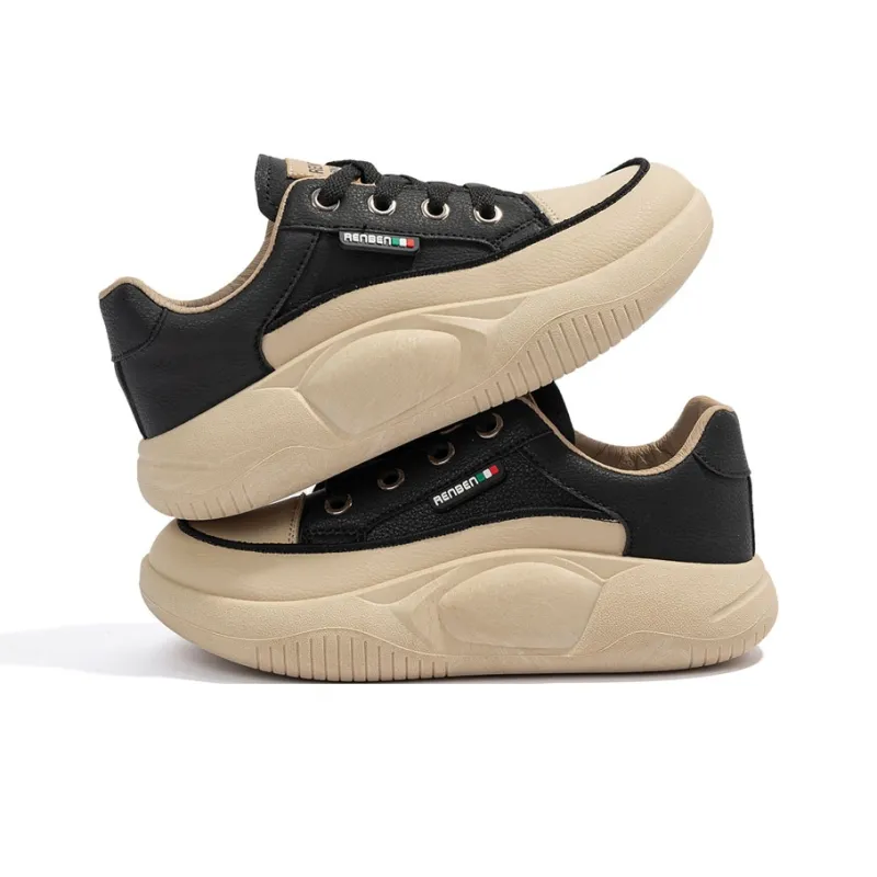 Humanism 1986 Thermal Height Increasing Lightweight Low Top Casual Shoes Women's-2