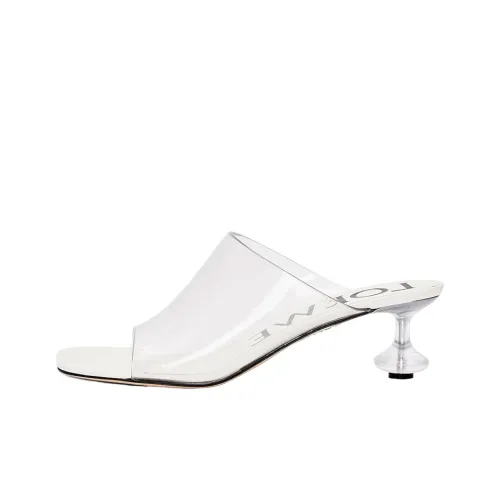 LOEWE Slide Slippers Women's Clear