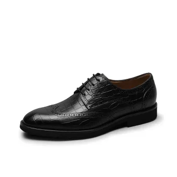GOLDLION Dress Shoes Men's Black