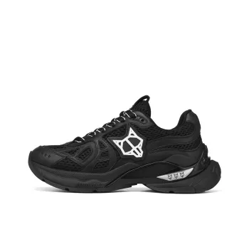 Naked Wolfe Smash Low-Top Sports Casual Shoes Women's Black White