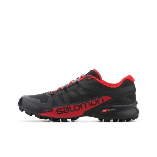 SALOMON Speedcross Offroad Hiking / Trekking Shoes Men Low-Top Black