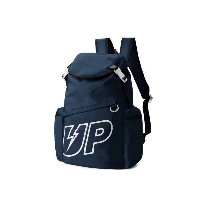 TURN UP Nylon Backpack Regular Unisex Blue-1