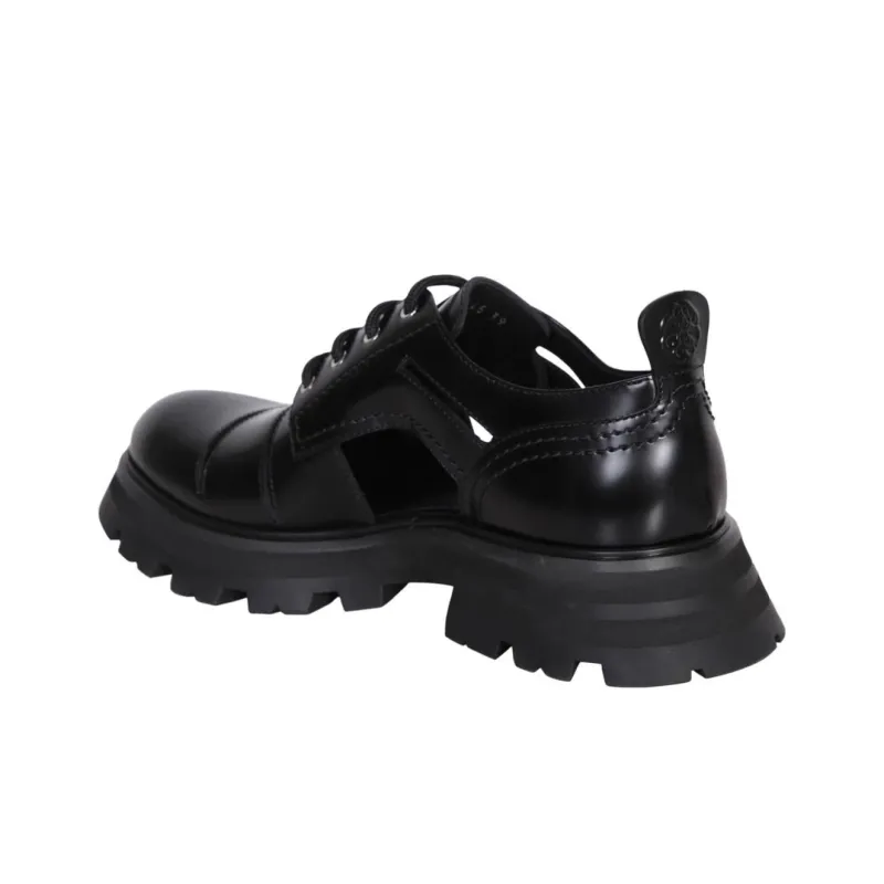 Alexander McQueen Lace Up Derby Shoes Women's-3