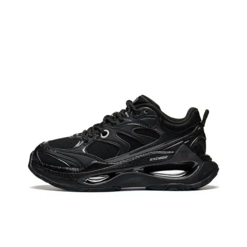 LiNing Beyond Durable Breathable Low Top Casual Shoes Women's Black