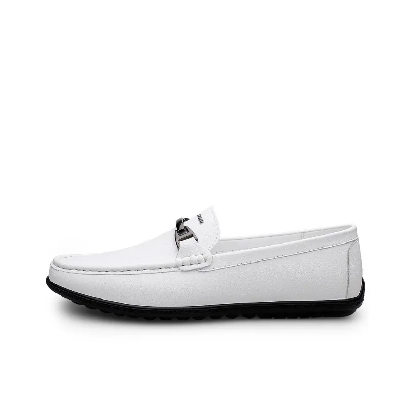 Wen Nai Loafers Men White-0